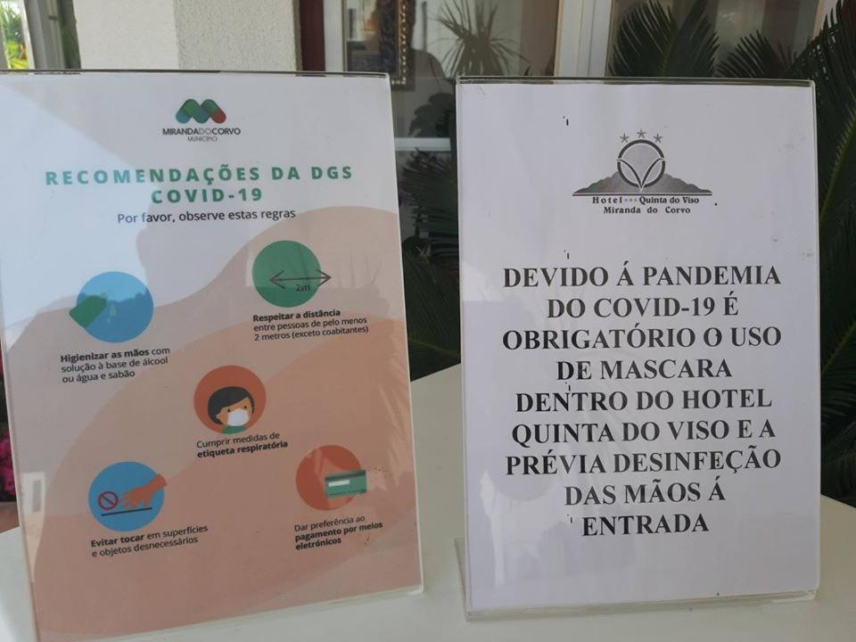 Hotel Quinta Do Viso Miranda do Corvo Dış mekan fotoğraf